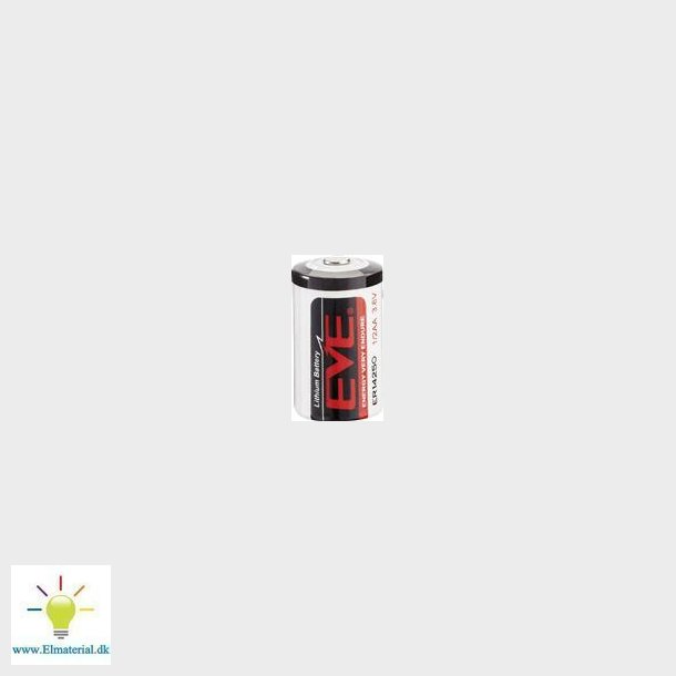 Batteri Lithium 3,6V 1/2Aa