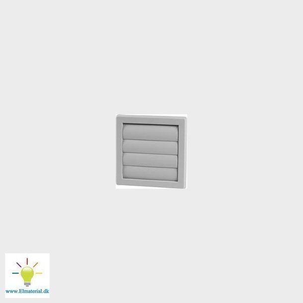 Lamelventil 150X150/180X180 Hvid