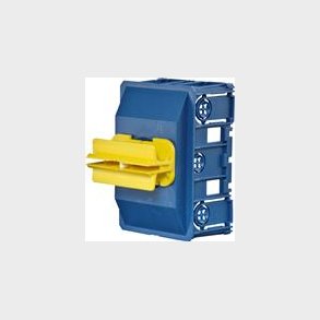 Kanaldse F/Stikkontakt Br Gul