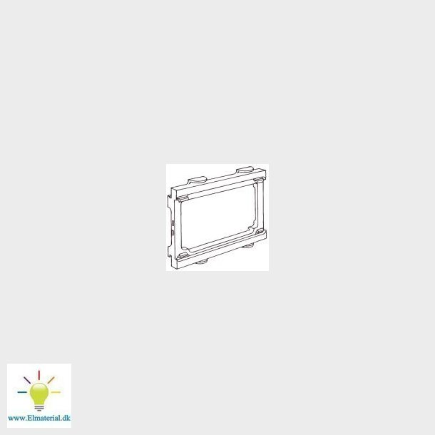 Ramme Dobbelt Opus F/Brn Alu