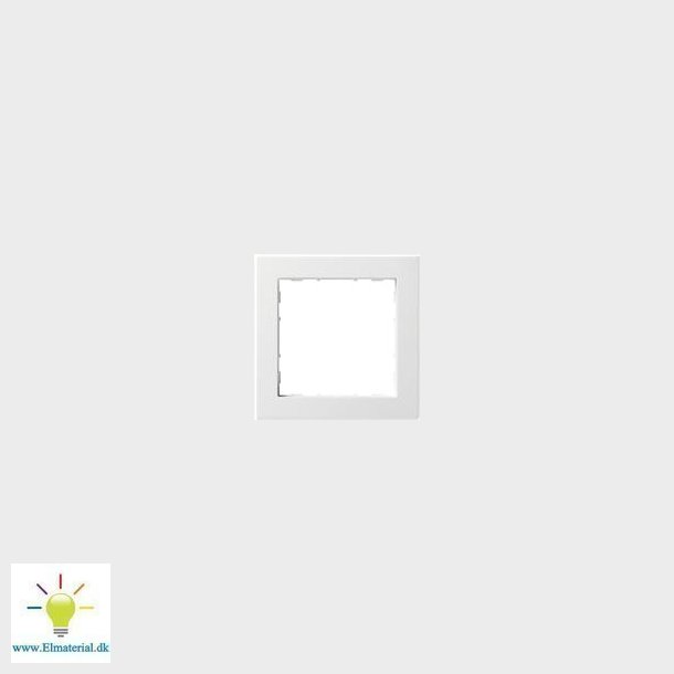 Pur Ramme, 1-Modul, Hvid