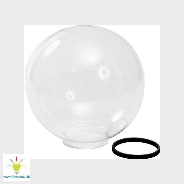 Fakkel Kugle Glas 250 Klar