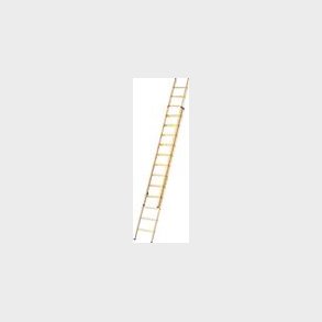 Skydestige 2X10 Trin Glasfiber