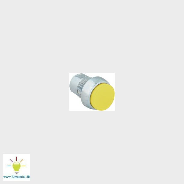 Trykknap Gul  Oph Met 800Fm-E5