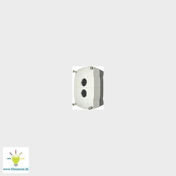 Plastkapsl. 2 Hul Gr 800F-2Pm