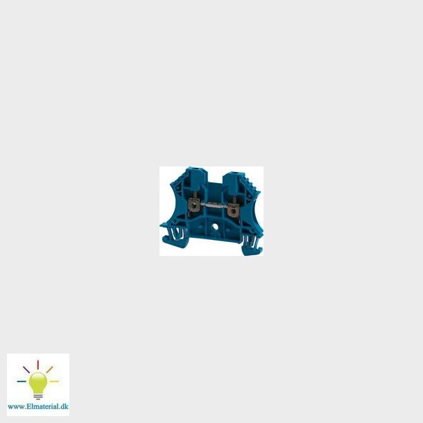 Gennemgangsklemme Skrue, 2.5Mm, Bl