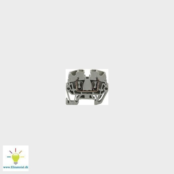 Miniklemme, Fjeder, 2.5Mm, Gr