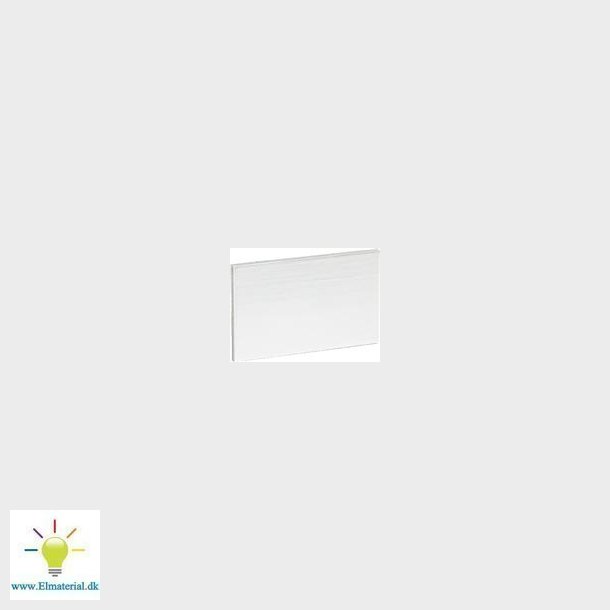 Blank Skilt 30X50 Hvid, Snap-In