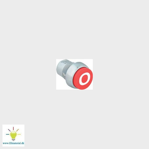 Tryk,Metal Rd "O" Ophjet