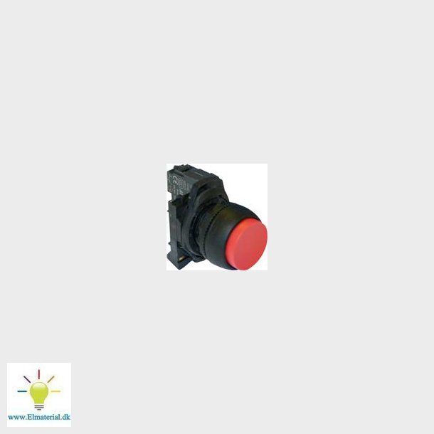 Tryk,Plast Rd M/Nc Ophjet