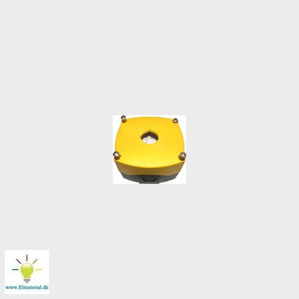 Plastkapsl. 1 Hul Gul 800F-1Ymd