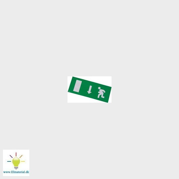 Flugtvejsskilt Ned 21M