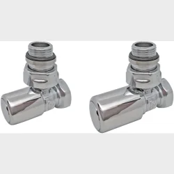 Skandi Manuel Vinkel Ventilst,Krom