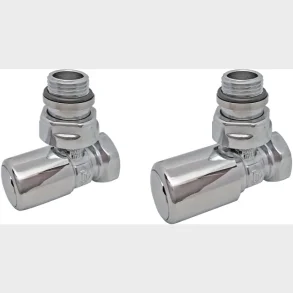 Skandi Manuel Vinkel Ventils�t,Krom