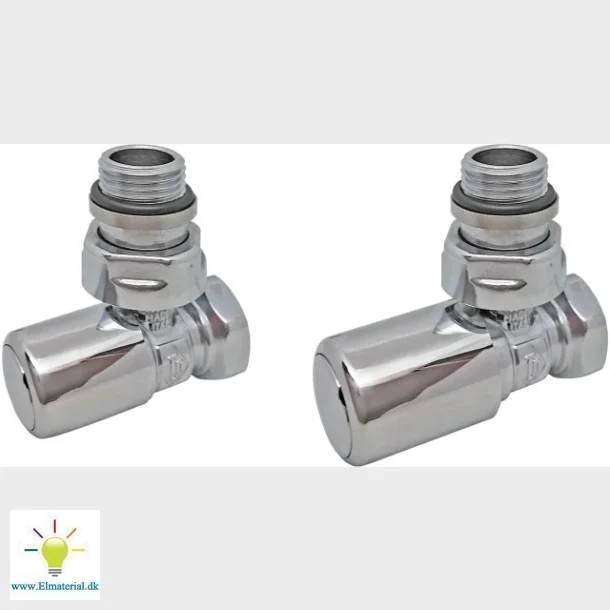 Skandi Manuel Vinkel Ventilst,Krom