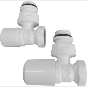 Skandi Manuel Vinkel Ventils�t,Hvid