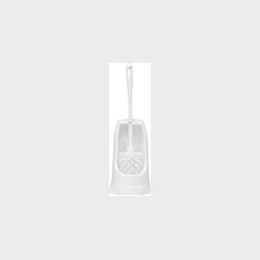 Toiletb&iquest;rste  M/Skyllekant 400Mm Hvid