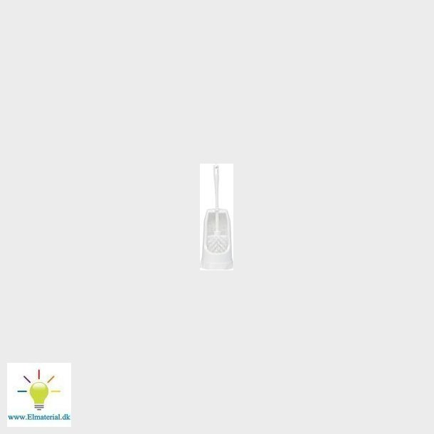 Toiletb&iquest;rste  M/Skyllekant 400Mm Hvid