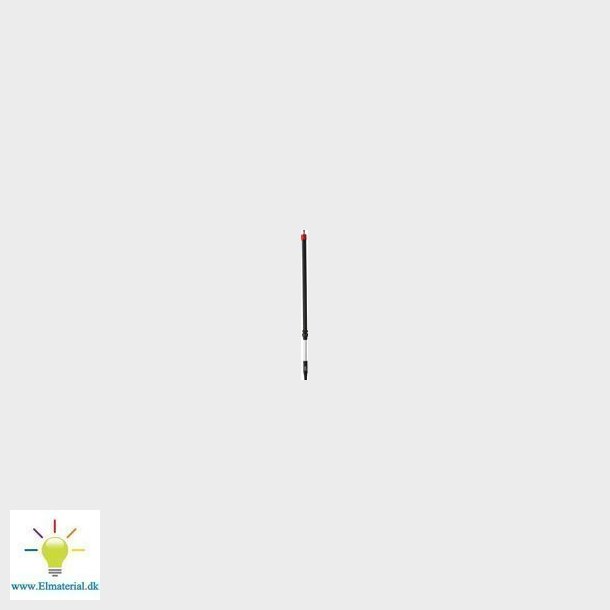 Teleskopskaft 32Mmx1060-1600Mm Sort