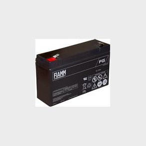 Fiamm Blybatteri 6V/12Ah Bred Terminal