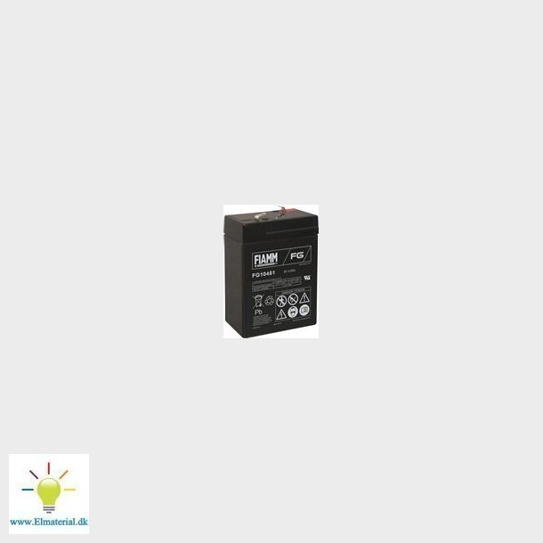 Fiamm Blybatteri 6V/4,5Ah