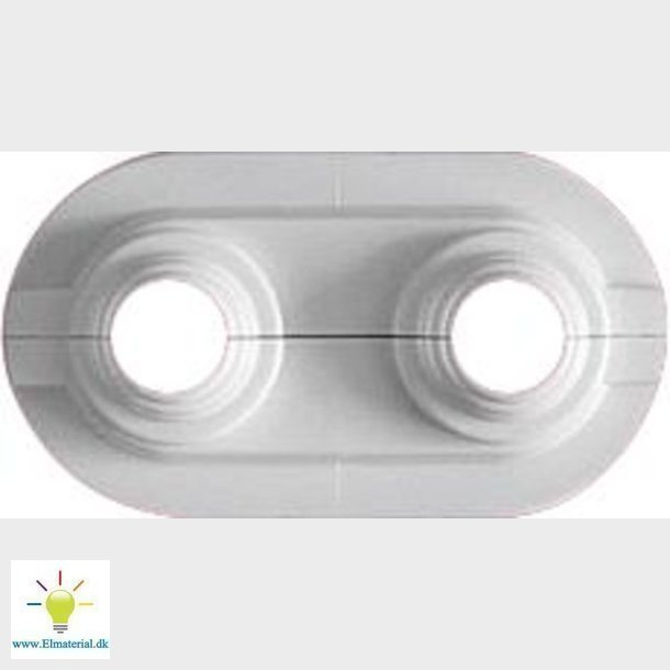 Dobbelt Roset C/C 50Mm Til Rr 14-20Mm