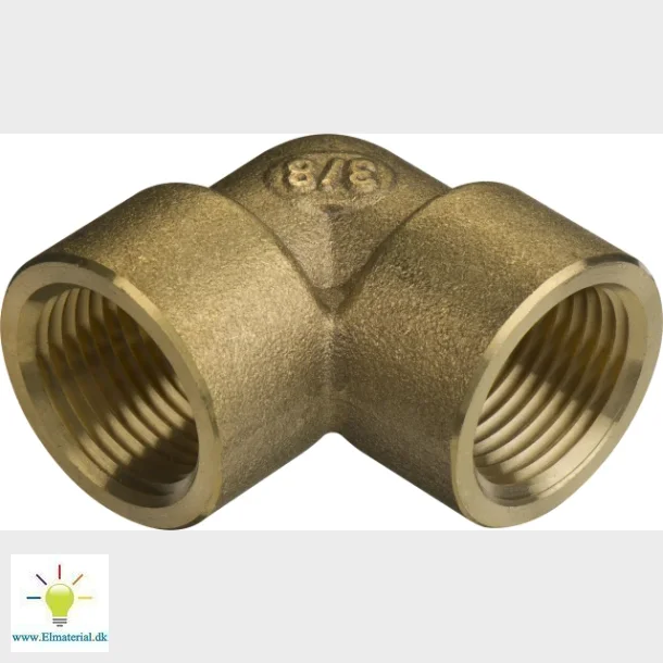 vinkel 90 gr. 3/8" mm