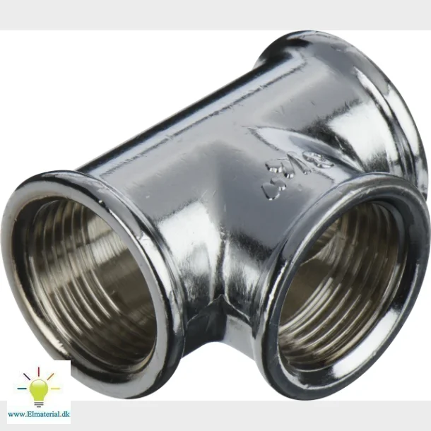 tee 3/4" m krom