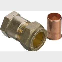 komp. overgang lige 18 mm x 1/2" m cu