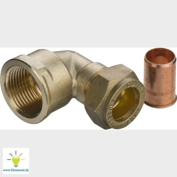 komp. overgang vinkel 18 mm x 3/4" m cu