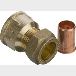 komp. overgang lige 18 mm x 3/4" m cu