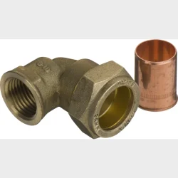 komp. overgang vinkel 22 mm x 1/2" m cu