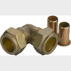 komp. kobling vinkel 18 mm pex