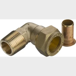 komp. overgang vinkel 18 mm x 1/2" n pex