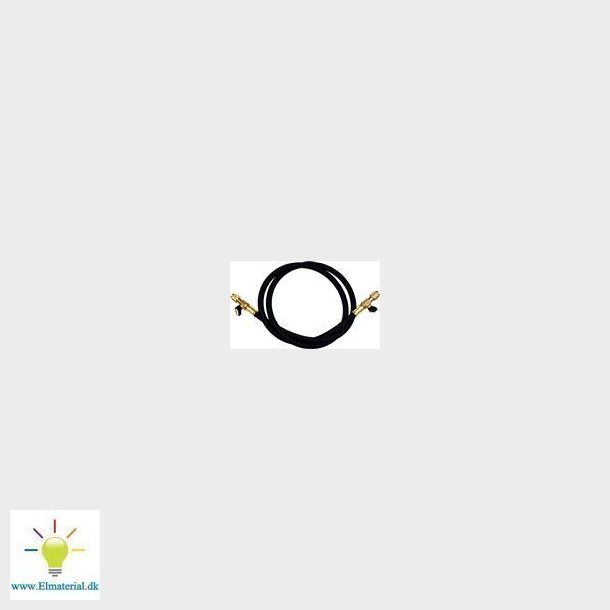 Slange Hd 2 X Ventil 1/4"-1/4" 1,5M Gul