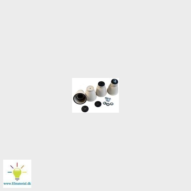 Plastf&iquest;dder Beige 50 Mm Bolte, 105 Mm