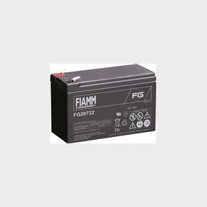 Fiamm Blybatteri 12V/7,2Ah/6,35Mm Sp.Sko
