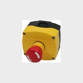 Nödstopp plasthölje Gul