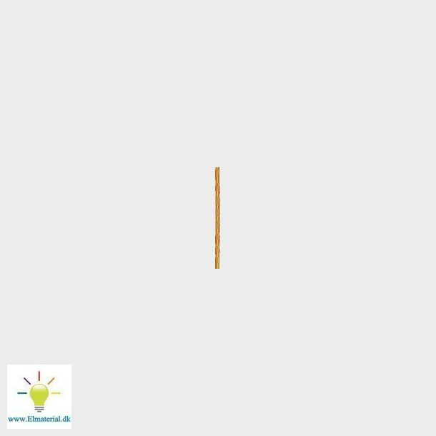 1X25 Blank Kobber Snoet Afmling