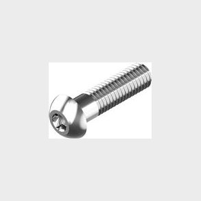 Skrue M5X10Mm A2 Bh 6Kt.3,0Mm Iso7380