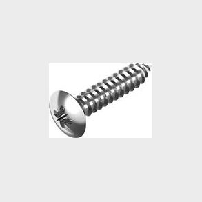 Pladeskrue 4,2X16Mm A4 Lh Pz2 Din7983