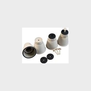 Plastf&iquest;dder Beige Plastnitte, 105 Mm