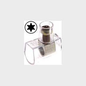 Monteringshylsa 10Q Clear Enk. Torx10