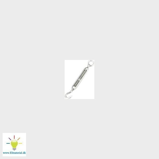 Bardunstrammere je/Krog 6Mm Rustfri 316