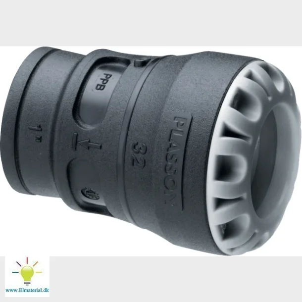 Push-In  Overgangmuf 63 X 2"