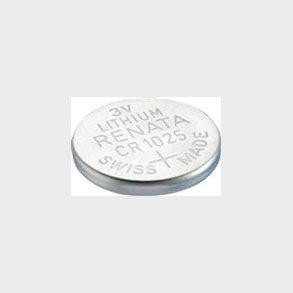 Cr1025 Knapcelle Batteri 3V/30Mah Li