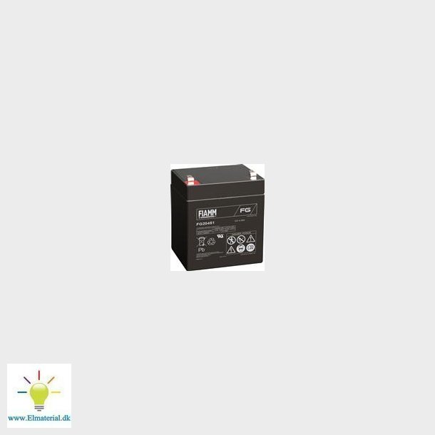 Fiamm Blybatteri 12V/4,5Ah