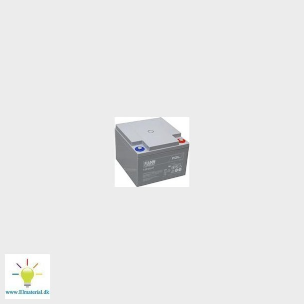 Fiamm 10 rs Bly-Akkumulator 12V/27Ah.