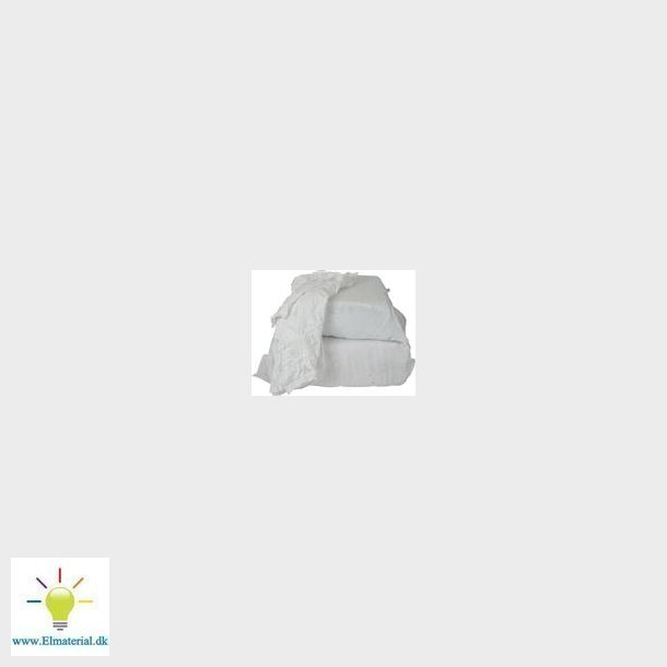 Hvide Bomulds Linnedklude 25 Kg