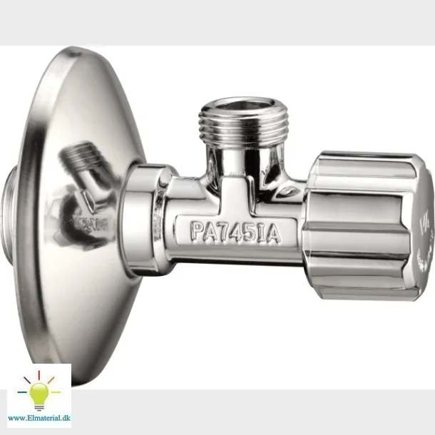 Nil Stopventil 1/2" X 3/8" Med Roset